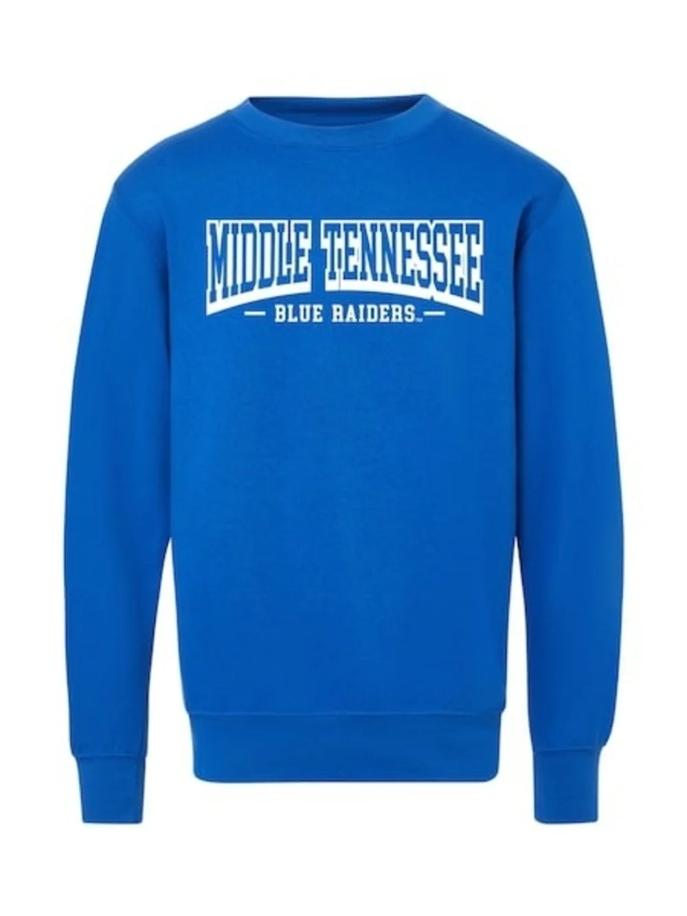 MV Sport Royal Blue Middle Tennessee Crewneck Sweatshirt